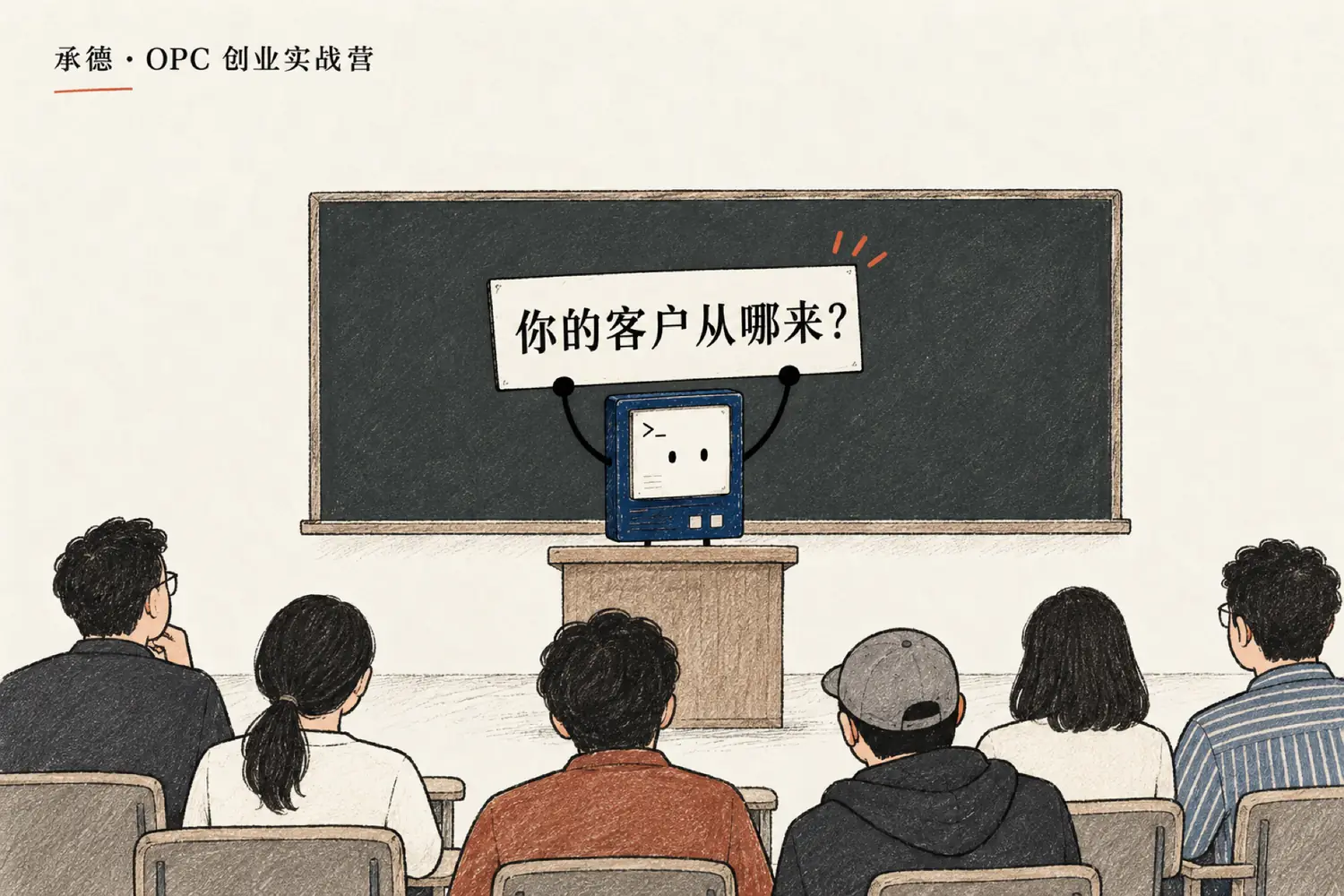 一场培训的起点：先问清楚每个人的客户从哪来