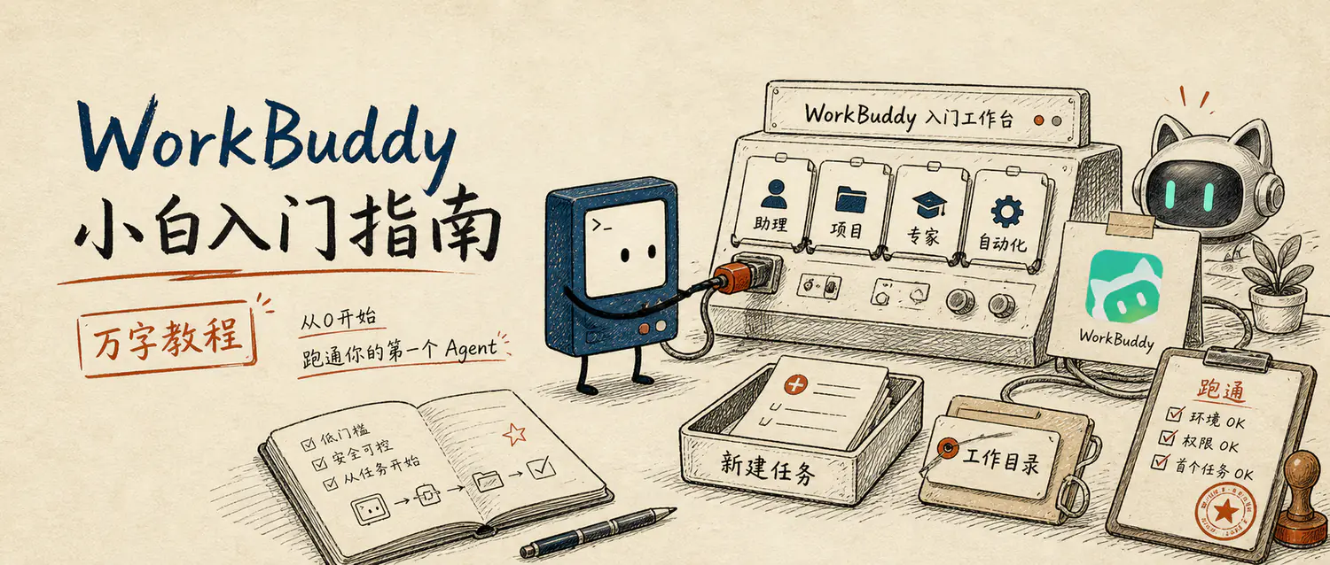 WorkBuddy 保姆级指南｜万字教程