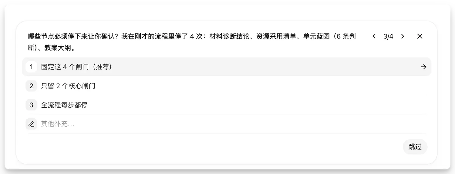 四个闸门：诊断、资源、蓝图、大纲
